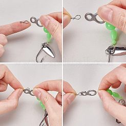 270 шт. 9-х видов крючков для приманки из нержавеющей стали 304 FIND-FH0002-95