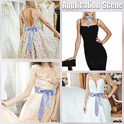 Lange dünne Chiffon-seidenartige Kettengürtel für Frauen und Mädchen&nbsp;AJEW-WH20001-48B
