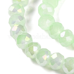 Запекание гальванических нитей стеклянных бусин&nbsp;LS-DGLA-A039-J10mm-B17