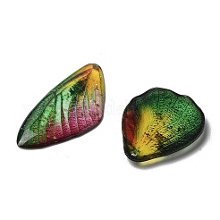 4 шт. подвески в виде крыльев бабочки из прозрачной эпоксидной смолы RESI-C057-05A