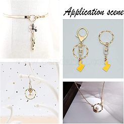 Соединительные колечки тибетского стиля PALLOY-UN0001-03AS-LF