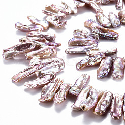 Природные Кеши жемчуг пряди&nbsp;PEAR-S020-H09