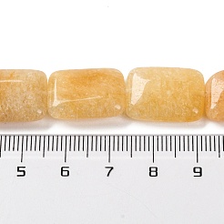 Природный Топаз нефрита бисер нитей G-T047-B05-01