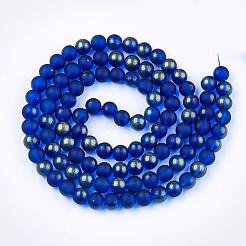 Стеклянные круглые бусины&nbsp;DGLA-Q015-10mm-29