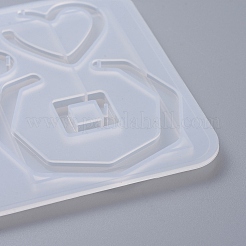 Accessori per orecchini pendenti fai da te stampi in silicone&nbsp;X-DIY-D049-13