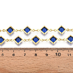 Латунные цепи с ромбическими звеньями CHC-N023-08E-G