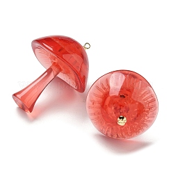 Светящиеся подвески-грибы из эпоксидной смолы&nbsp;RESI-C054-01E