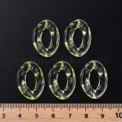 Transparentem Acryl Verknüpfung Ringe&nbsp;MACR-S373-108-B06