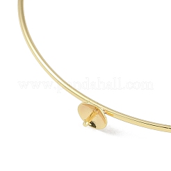 Изготовление браслета из латуни с открытой манжетой KK-U020-15G