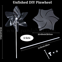 6 шт. ветряная мельница для домашних животных своими руками&nbsp;DIY-CP0013-48B