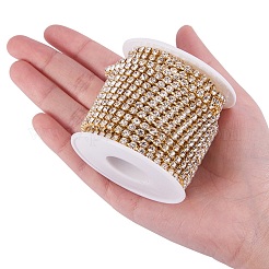 Цепочки из стразов&nbsp;CHC-T001-SS16-01C