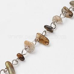 Натуральные и синтетические кристаллы из драгоценных камней ручной работы из бисера AJEW-JB00280