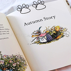 20 шт. утюг с отпечатком кошачьей лапы&nbsp;AJEW-LP0005-57