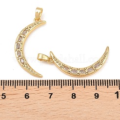 Латунные микро проложить кубического циркония подвески&nbsp;KK-G549-01G-01