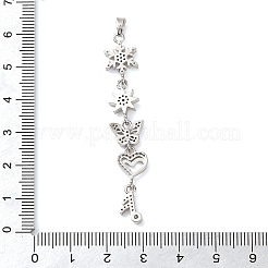 Латунные микропаве прозрачные подвески с фианитом KK-D101-01C-P