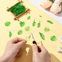 320шт 8 стиля прозрачные акриловые подвески&nbsp;OACR-SC0002-47