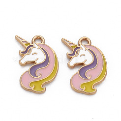 Подвески из эмали и сплава&nbsp;ENAM-S126-066A-NR