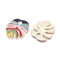Crémaillère placage pendentifs en émail d'alliage&nbsp;LS-ENAM-T015-012E-NR