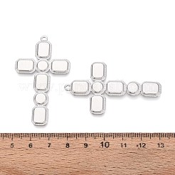 Большие подвески-кресты из нержавеющей стали 304 STAS-T067-41P