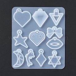 Силиконовые Молды для кулонов DIY-C054-08