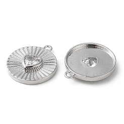 Реальные плакированные латунные подвески KK-F862-02P-01