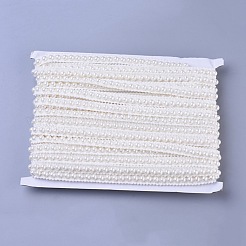 Rubans de perles d'imitation en plastique&nbsp;FIND-WH0043-54