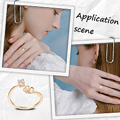 8 шт. латунные микрофибриллы для кольца-манжеты KK-BBC0007-70