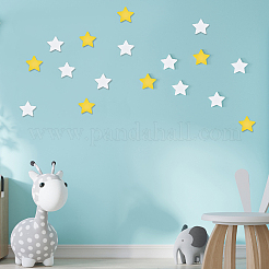 200 шт. 2-х цветная бумага для звездного картона&nbsp;DIY-OC0014-60