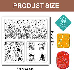 Коврик с текстурой силиконовой глины AJEW-WH0447-045