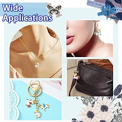 30шт 10 стиля подвески из сплава с эмалью&nbsp;ENAM-YW0004-11