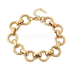 Браслеты-цепочки из нержавеющей стали 304 для женщин&nbsp;BJEW-P388-02A-G