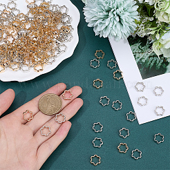 2 цвет ccb пластиковые бусины рамки&nbsp;CCB-SC0001-20