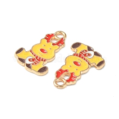 Рождественские эмали сплава подвески&nbsp;LS-ENAM-D047-07G-04