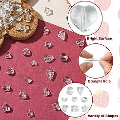 Прозрачные стеклянные бусины&nbsp;GLAA-CJ0002-58