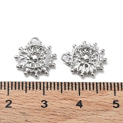 Cremagliera placcatura micro ottone spianare pendenti zirconi&nbsp;KK-K333-95P