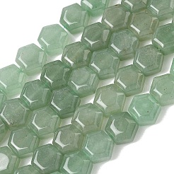 Natürlichen grünen Aventurin Perlen Stränge&nbsp;G-G463-A02-10x11mm