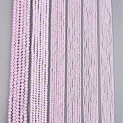 Стеклянные бусины с гальваническим покрытием &nbsp;EGLA-A044-J2mm-L02