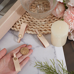 3 шт. брелок из воловьей кожи&nbsp;KEYC-CL0001-33C