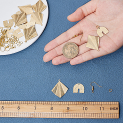 Bausatz zur Herstellung von DIY-Geometrie-Ohrringen&nbsp;DIY-SC0019-24