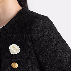 8 шт. 2 заколки для волос из полиэстера в форме камелии из кожи аллигатора PHAR-FH0001-03