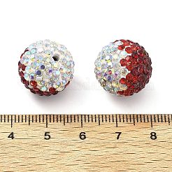 Градиентный дизайн полимерная глина стразы бусины&nbsp;CLAY-NH0001-03E