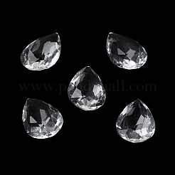 Cabochon di strass di vetro trasparente&nbsp;RGLA-B003-08A-10