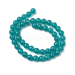Perles de jade blanc naturel&nbsp;G-G766-B-16-1