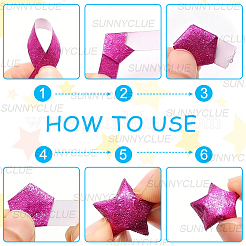 900 striscia di carta fatta a mano in 10 colori&nbsp;DIY-SC0033-87A