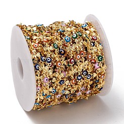 Эмалированные цепи из латуни ручной работы&nbsp;CHC-I036-60G