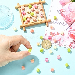 40 шт. 4 вида бусин синтетического коралла&nbsp;CORA-YW0001-04