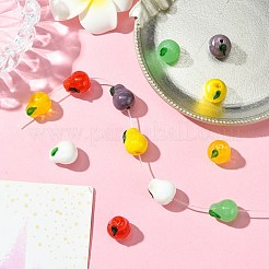 12шт 6 цвета бусины лэмпворк ручной работы&nbsp;LAMP-CJ0002-13