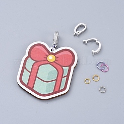 Латунный микро-проложенный кубический цирконий усиливает и укорачивает подвесные поручни ZIRC-P007-03-NR