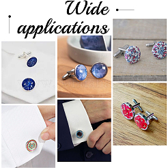 24 шт. латунные запонки KK-SC0006-41