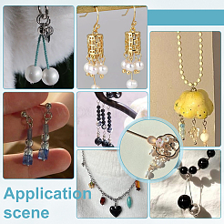 140 шт. 2-х цветные штифты с шарообразной головкой из нержавеющей стали 304 STAS-PH0006-77